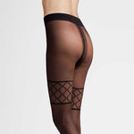Hudson Dames Panty Fancy Net 120000097 - Jambelles