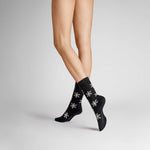 Hudson Dames Sokken SNOWFLAKE 120015274 - Jambelles