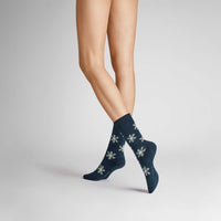 Hudson Dames Sokken SNOWFLAKE 120015274 - Jambelles