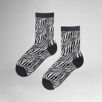 Hudson Dames Sokken Zebra 120015292 - Jambelles