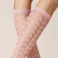 Kunert Dames Kniekousen AJOUR 110237410 - Jambelles