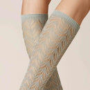 Kunert Dames Kniekousen AJOUR 110237410 - Jambelles