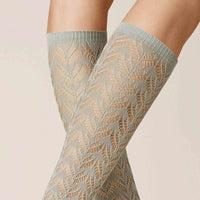 Kunert Dames Kniekousen AJOUR 110237410 - Jambelles