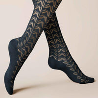 Kunert Dames Kniekousen AJOUR 110237410 - Jambelles