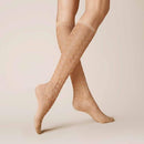 Kunert Dames Kniekousen AJOUR 110237410 - Jambelles