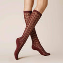 Kunert Dames Kniekousen AJOUR 110237410 - Jambelles