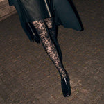 Kunert Dames Panty Floral Citynight 110500052 - Jambelles