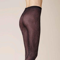 Kunert Dames Panty FLORAL PAISLEY 110376110 - Jambelles