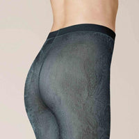 Kunert Dames Panty FLORAL PAISLEY 110376110 - Jambelles