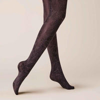 Kunert Dames Panty FLORAL PAISLEY 110376110 - Jambelles