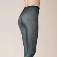 Kunert Dames Panty FLORAL PAISLEY 110376110 - Jambelles