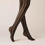 Kunert Dames Panty Graphic Stripes 110500026 - Jambelles