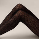 Kunert Dames Panty Ornamental Citynight 110500051 - Jambelles