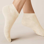 Kunert Dames Sneakersokken FLORAL 110237710 - Jambelles