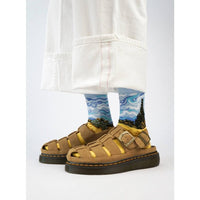 Kunstsokken Dames & Heren Fantasie Sokken 3-Pack Van Gogh Cadeauset GB-VGO - Jambelles