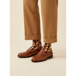 Kunstsokken Dames & Heren Fantasie Sokken Colmn Pattern Ch-Cop - Jambelles