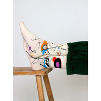 Kunstsokken Dames & Heren Fantasie Sokken Composition VIII CH-CO8 - Jambelles