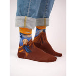 Kunstsokken Dames & Heren Fantasie Sokken De Schreeuw CH-SCR - Jambelles