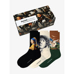 Kunstsokken Dames & Heren Fantasie Sokken Dutch Masters Gift Box 3P GB-DUM - Jambelles
