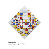 Kunstsokken Dames & Heren Fantasie Sokken Mondriaan Gift Box 3P GB-MON - Jambelles