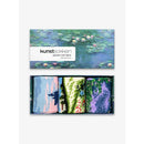 Kunstsokken Dames & Heren Fantasie Sokken Monet Gift Box 3-Pack Gb3-Mnt - Jambelles