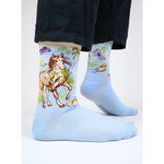 Kunstsokken Dames & Heren Fantasie Sokken Papillons CH-PAP - Jambelles