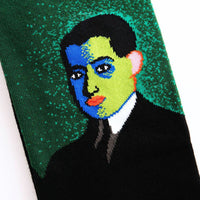 Kunstsokken Dames & Heren Fantasie Sokken Portret van Heinz Aron CH-PHA - Jambelles