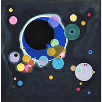 Kunstsokken Dames & Heren Fantasie Sokken Several Circles CH-SEC - Jambelles