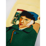 Kunstsokken Dames & Heren Fantasie Sokken Van Gogh Self Portrait CH-VGS - Jambelles