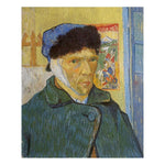 Kunstsokken Dames & Heren Fantasie Sokken Van Gogh Self Portrait CH-VGS - Jambelles