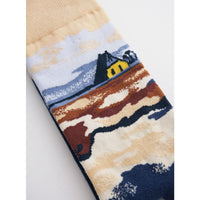 Kunstsokken Dames & Heren Fantasie Sokken Winter Landscape Van Gogh CH-WLV - Jambelles