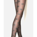 MarcMarcs Dames Panty Big Lurex Dot Tights 87319 - Jambelles