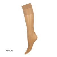MarcMarcs Dames Panty Kniekousen Kniekous 20 Den Comfort Boord 86620 - Jambelles