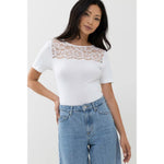 Mey Dames Hemd top 56010 - Jambelles