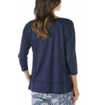 Mey Dames Nacht Shirt Demi 3/4 sleeve 16806 - Jambelles