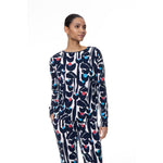 Mey Dames Nacht Shirt T-shirt long sleeve 1210013 - Jambelles