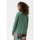 Mey Dames Nacht Shirt T-shirt long sleeve 1210082 - Jambelles
