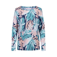 Mey Dames Nacht Shirt T-shirt long sleeve 17646 - Jambelles