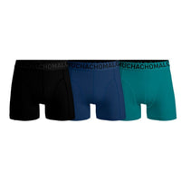 Muchachomalo Heren Boxer 3-Pack Shorts Microfiber Solid MICROFIB1010- - Jambelles