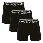 Muchachomalo Heren Boxer 3P Men Short Solid 1010SOLID - Jambelles