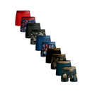 Muchachomalo Heren Boxer Men 10-Pack Short Print/Solid U-Outlt1010 - Jambelles