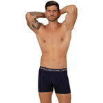 Muchachomalo Heren Boxer Men 12-Pack Short Print/Solid U-Golden1010 - Jambelles