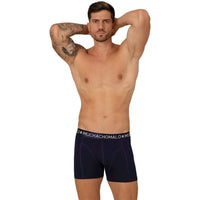 Muchachomalo Heren Boxer Men 12-Pack Short Print/Solid U-Golden1010 - Jambelles