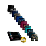Muchachomalo Heren Boxer Men 12-Pack Short Print/Solid U-Golden1010 - Jambelles