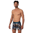 Muchachomalo Heren Boxer Men 12-Pack Short Print/Solid U-Golden1010 - Jambelles