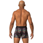 Muchachomalo Heren Boxer Men 2-Pack Ments short print/solid 2P MENTS1132-01 - Jambelles