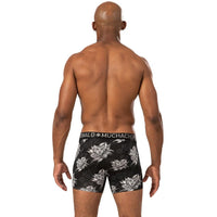 Muchachomalo Heren Boxer Men 2-Pack Panther Short print/solid 2P PANTHER1132 - Jambelles