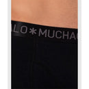 Muchachomalo Heren Boxer Men 2-Pack Short Print/Solid BISON1010 - Jambelles