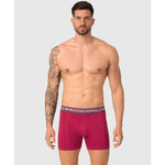 Muchachomalo Heren Boxer Men 2-Pack Shorts 2P SOLID1010- - Jambelles