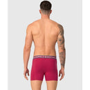 Muchachomalo Heren Boxer Men 2-Pack Shorts 2P SOLID1010- - Jambelles